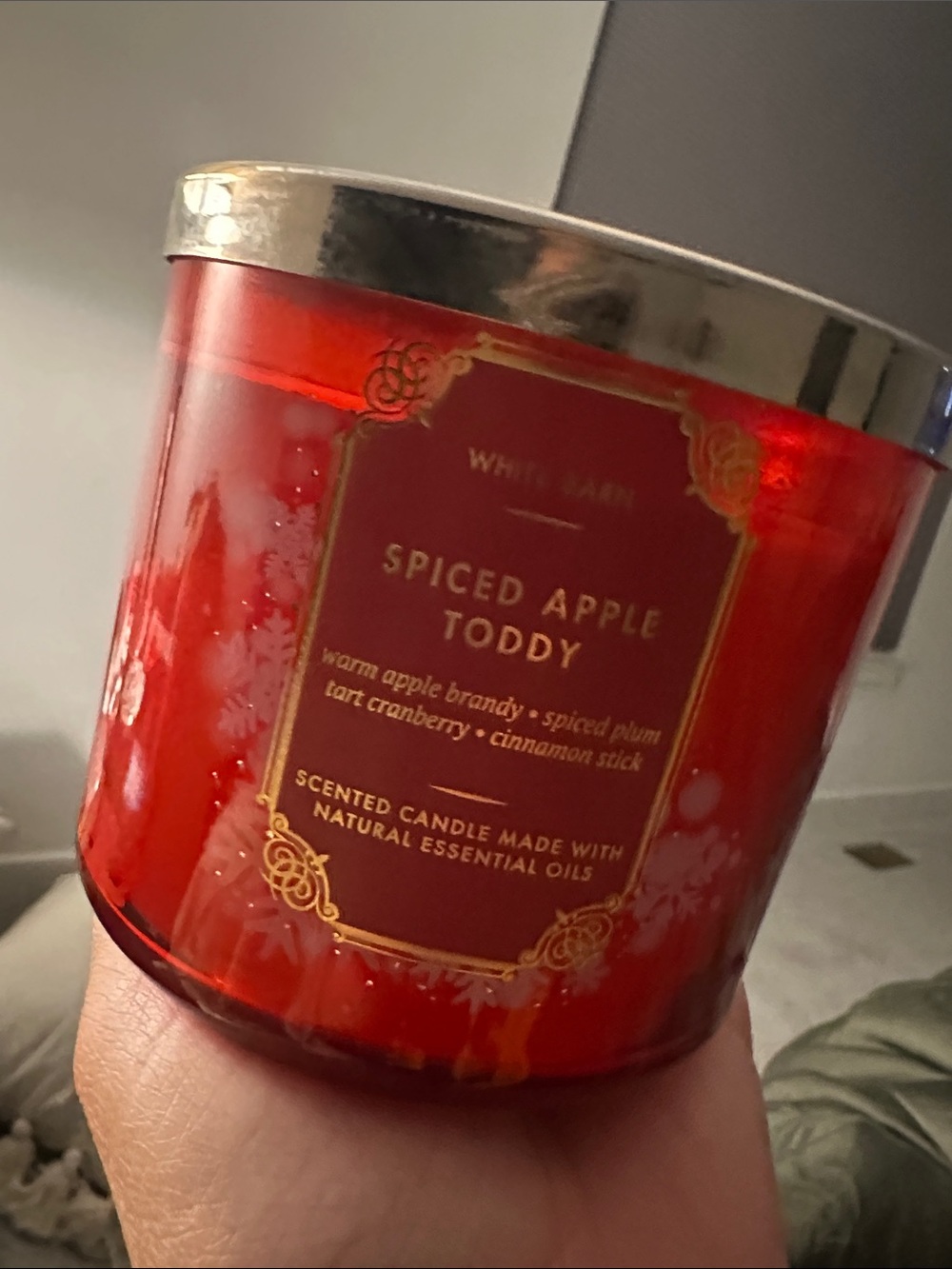 Bath & Body Works Spiced Apple Toddy 3-Wick Candle